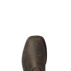 'Ariat' Men's Workhog XT VentTEK Square Toe - Brown -Fashion Boots Store F21 MNS WORK 10038427 toe 1024x1024@2x