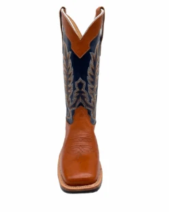 'Fenoglio Boots' Men's 13" Boomer Western Square Toe - Russet / Blue -Fashion Boots Store FB001012043 1024x1024@2x