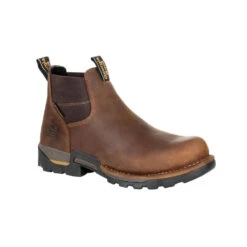 'Georgia Boot' Men's 4" Eagle One EH WP Chelsea Soft Toe - Brown 14 'Georgia Boot' Men's 4" Eagle One EH WP Chelsea Soft Toe - Brown -Fashion Boots Store GB00315 1024x1024@2x
