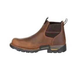 'Georgia Boot' Men's 4" Eagle One EH WP Chelsea Soft Toe - Brown 15 'Georgia Boot' Men's 4" Eagle One EH WP Chelsea Soft Toe - Brown -Fashion Boots Store GB00315 instep profile 1024x1024@2x