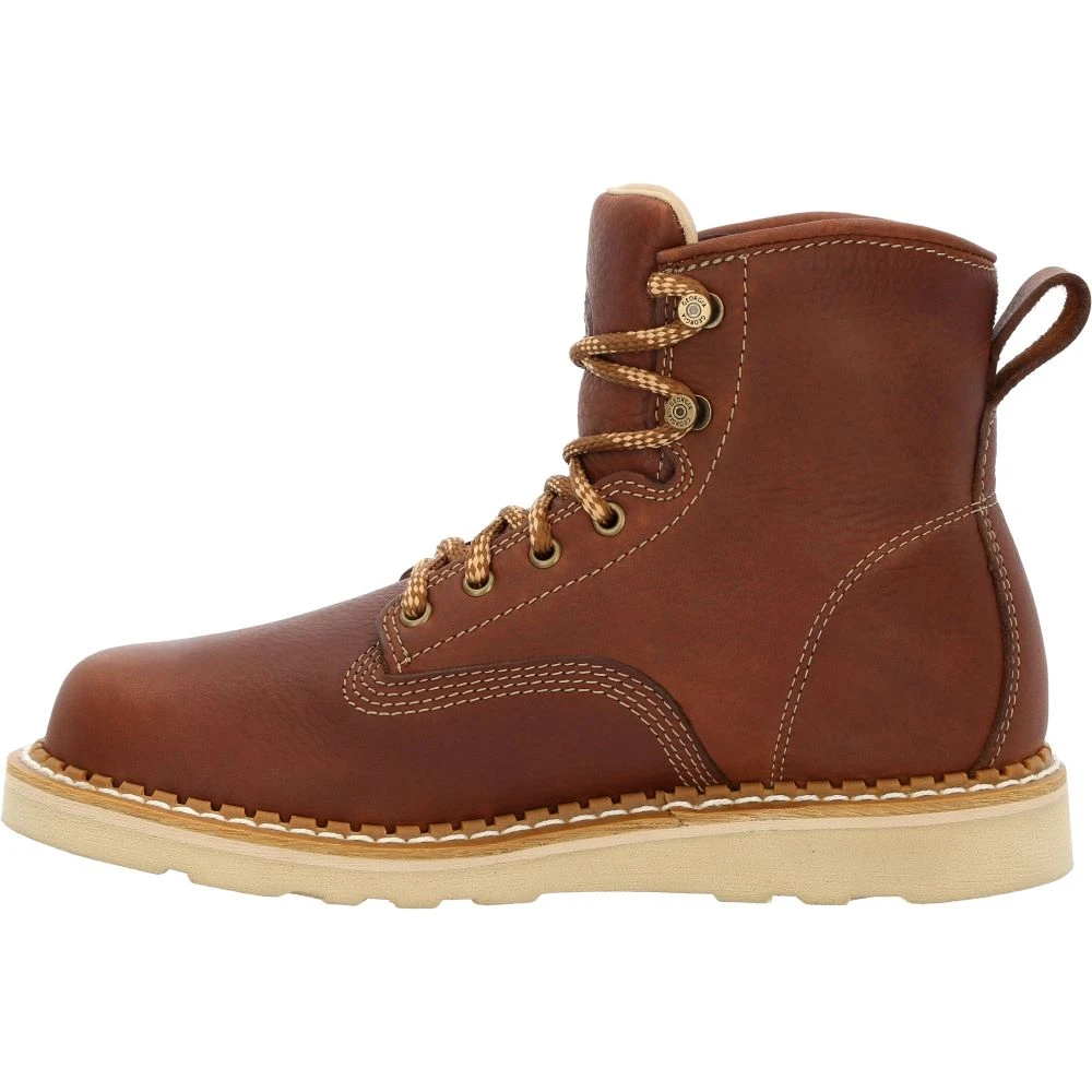 'Georgia Boot' Men's 6" Wedge Moc Toe EH Soft Toe - Brown 9 'Georgia Boot' Men's 6" Wedge Moc Toe EH Soft Toe - Brown - Image 7