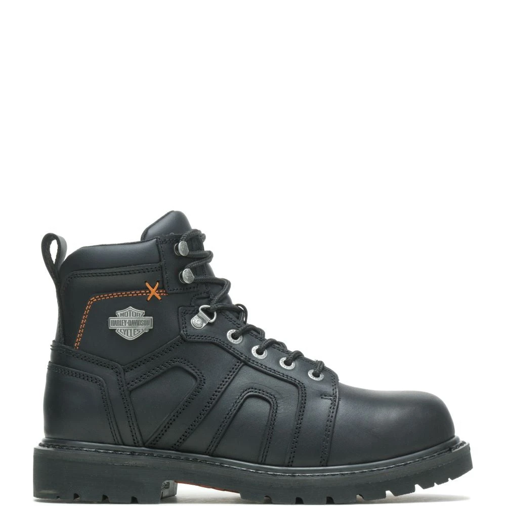 'Harley Davidson' Men's 5" Chad EH Steel Toe - Black 3 'Harley Davidson' Men's 5" Chad EH Steel Toe - Black