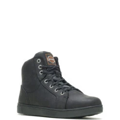 'Harley Davidson' Men's 4.75" Watkins Riding Sneaker - Black -Fashion Boots Store HDM D93517 100621 F18 045 1024x1024@2x