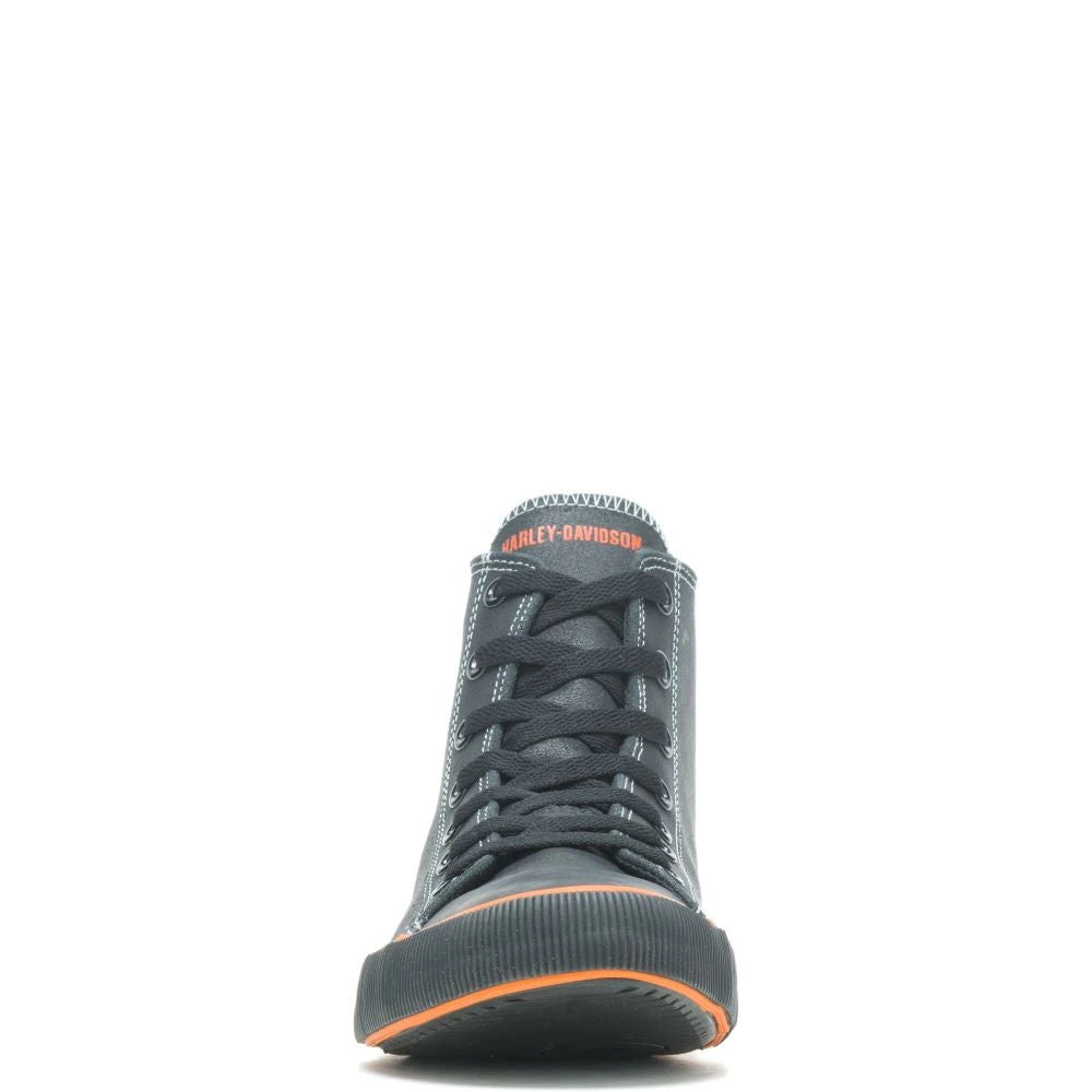 'Harley Davidson' Men's 4.25" Nathan Hi-Top Sneaker - Black 6 'Harley Davidson' Men's 4.25" Nathan Hi-Top Sneaker - Black - Image 4