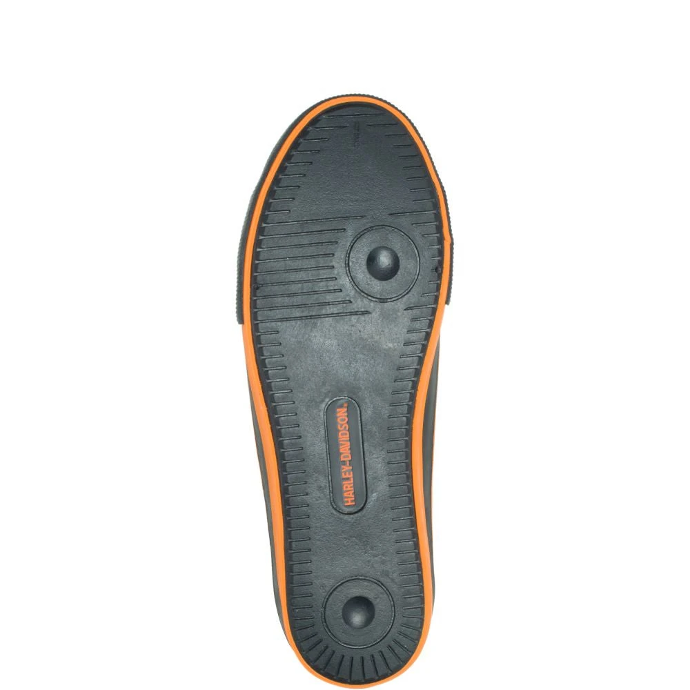 'Harley Davidson' Men's 4.25" Nathan Hi-Top Sneaker - Black 5 'Harley Davidson' Men's 4.25" Nathan Hi-Top Sneaker - Black - Image 3