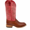 'Anderson Bean' Men's 13" HorsePower Top Hand Western Square Toe - Brandy Caiman Belly / Red Sinsation -Fashion Boots Store HP80031 1024x1024@2x