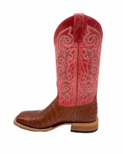 'Anderson Bean' Men's 13" HorsePower Top Hand Western Square Toe - Brandy Caiman Belly / Red Sinsation 13 'Anderson Bean' Men's 13" HorsePower Top Hand Western Square Toe - Brandy Caiman Belly / Red Sinsation -Fashion Boots Store HP80032 1024x1024@2x