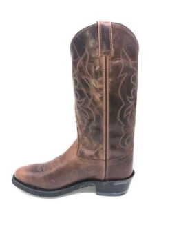 'Old West' Men's 13" Western Narrow Round Toe - Brown -Fashion Boots Store IMG 2906 1024x1024@2x