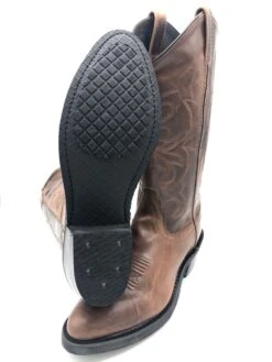 'Old West' Men's 13" Western Narrow Round Toe - Brown -Fashion Boots Store IMG 2910 1024x1024@2x