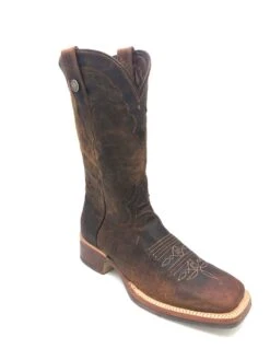 'Tanner Mark' Men's 13" Western Square Toe - Buffalo Honey / Mad Dog Honey -Fashion Boots Store IMG 3265 1024x1024@2x