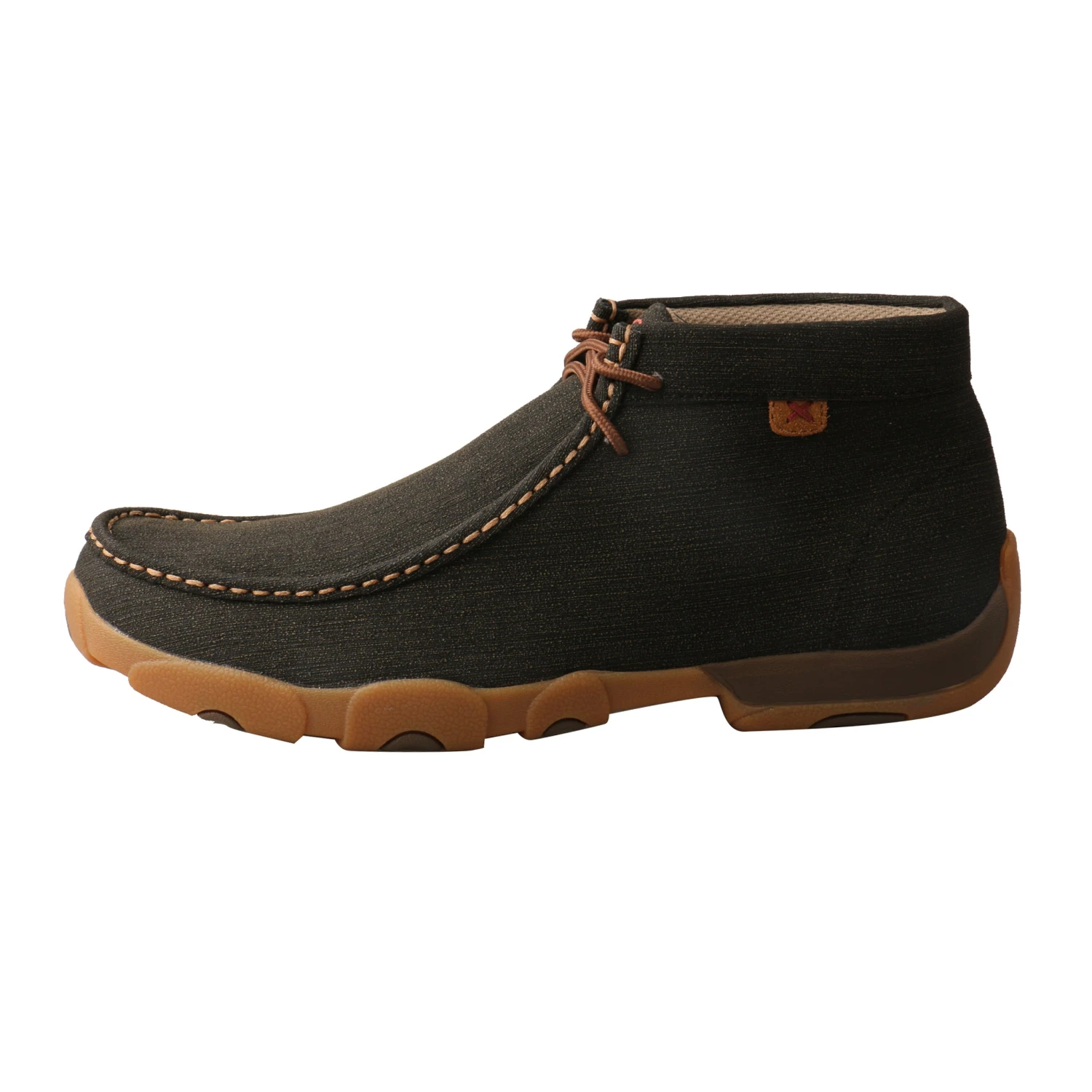 'Twisted X' Men's Chukka Driving Moc - Brown 8 'Twisted X' Men's Chukka Driving Moc - Brown - Image 6