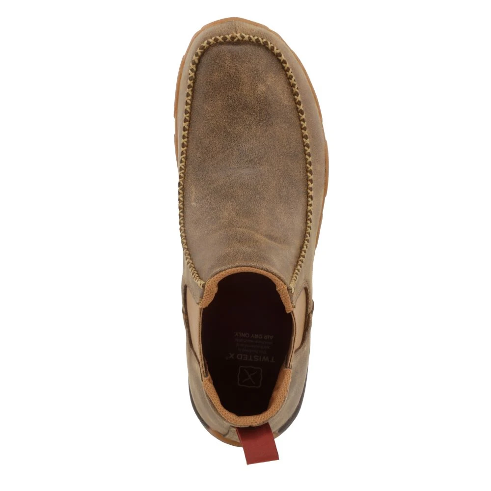 'Twisted X' Men's Slip On Driving Moc - Brown 4 'Twisted X' Men's Slip On Driving Moc - Brown - Image 2