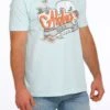 'Cinch' Men's Camp Aloha T Shirt - Heather Light Blue -Fashion Boots Store MTT1690506 1024x1024@2x