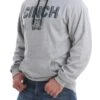 'Cinch' Men's CINCH Applique Hoodie - Heather Grey -Fashion Boots Store MWK1206013 2 1024x1024@2x
