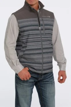 'Cinch' Men's Bonded Vest - Gray