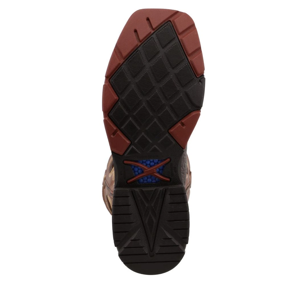 'Twisted X' Men's 12" Cellstretch EH WP Alloy Toe - Smokey Chocolate / Spice 5 'Twisted X' Men's 12" Cellstretch EH WP Alloy Toe - Smokey Chocolate / Spice - Image 3