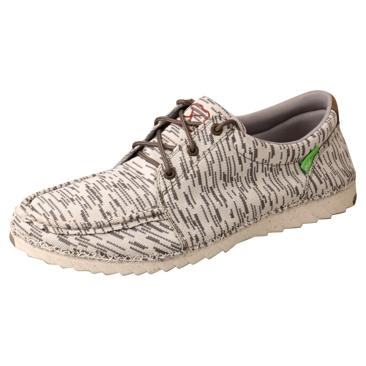 'Twisted X' Men's Zero-X Oxford - White / Grey 3 'Twisted X' Men's Zero-X Oxford - White / Grey