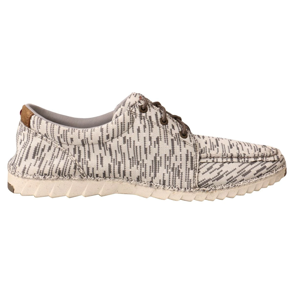 'Twisted X' Men's Zero-X Oxford - White / Grey 8 'Twisted X' Men's Zero-X Oxford - White / Grey - Image 6