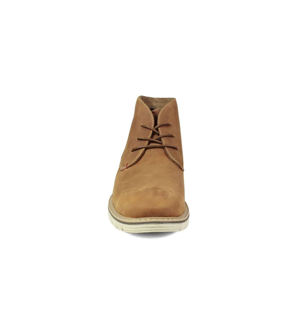 'Nunn Bush' Men's Littleton Plain Toe Chukka Boot - Tan Leather 6 'Nunn Bush' Men's Littleton Plain Toe Chukka Boot - Tan Leather - Image 4