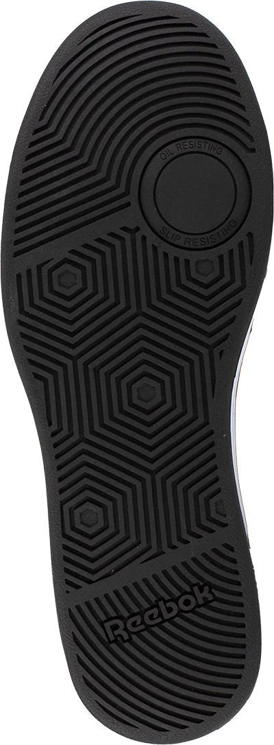 'Reebok' Men's Club MemoryTech ESD Comp Toe - Black / White 4 'Reebok' Men's Club MemoryTech ESD Comp Toe - Black / White - Image 2