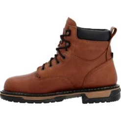 'Rocky' Men's 6" Ironclad EH WP Soft Toe - Brown / Sunset Wheat -Fashion Boots Store RKK0361 instep profile 1024x1024@2x
