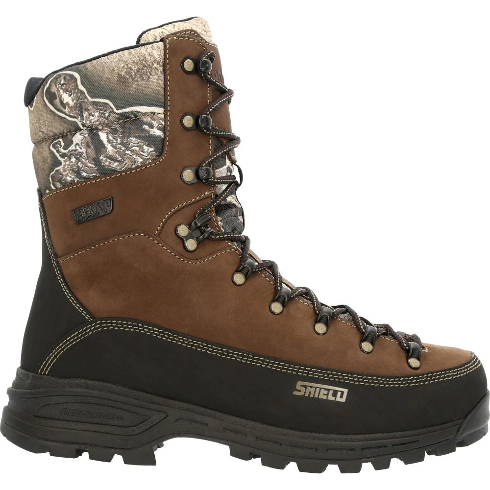 'Rocky' Men's 10" MTN Stalker Pro 800GR WP Hiker - Brown / Black /Realtree ™ 3 'Rocky' Men's 10" MTN Stalker Pro 800GR WP Hiker - Brown / Black /Realtree ™