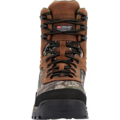 'Rocky' Men's 8" Lynx 800G WP Hunting - Brown / Camo -Fashion Boots Store RKS0594 front 1024x1024@2x