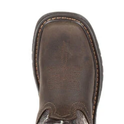 'Rocky' Youth Ride FLX WP Boot - Brown / Realtree Camo -Fashion Boots Store RKW0258C birdseye 1024x1024@2x