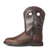 'Ariat' Men's 11" Groundwork Western EH Soft Toe - Brown -Fashion Boots Store S21 MNS WORK 10034718 side 1024x1024@2x