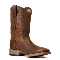 'Ariat' Men's 11" Rowder VentTek 360° Western Square Toe - Earth / Mack Brown -Fashion Boots Store S22 MNS WEST 10040237 medial 1024x1024@2x