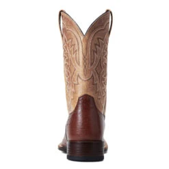 'Ariat' Men's 11" Night Life Ultra Western Square Toe - Antique Tabac Smooth Quill Ostrich / Sorrel Brown 12 'Ariat' Men's 11" Night Life Ultra Western Square Toe - Antique Tabac Smooth Quill Ostrich / Sorrel Brown -Fashion Boots Store S22 MNS WEST 10040344 heel 1024x1024@2x