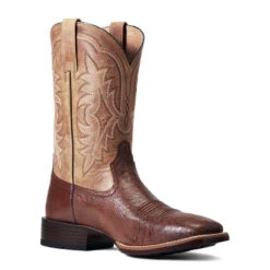 'Ariat' Men's 11" Night Life Ultra Western Square Toe - Antique Tabac Smooth Quill Ostrich / Sorrel Brown 13 'Ariat' Men's 11" Night Life Ultra Western Square Toe - Antique Tabac Smooth Quill Ostrich / Sorrel Brown -Fashion Boots Store S22 MNS WEST 10040344 medial 1024x1024@2x