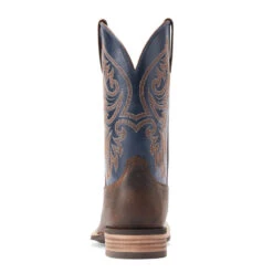 'Ariat' Men's 11" Slingshot Western Square Toe - Rowdy Rust / Dark Denim 10 'Ariat' Men's 11" Slingshot Western Square Toe - Rowdy Rust / Dark Denim -Fashion Boots Store S23 MNS WEST 10044566 heel 1024x1024@2x