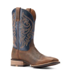 'Ariat' Men's 11" Slingshot Western Square Toe - Rowdy Rust / Dark Denim 11 'Ariat' Men's 11" Slingshot Western Square Toe - Rowdy Rust / Dark Denim -Fashion Boots Store S23 MNS WEST 10044566 medial 1024x1024@2x