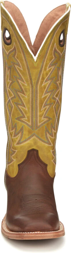 'Tony Lama' Men's 15" Fairview Buckaroo Western Square Toe - Brown / Moss Green 14 'Tony Lama' Men's 15" Fairview Buckaroo Western Square Toe - Brown / Moss Green -Fashion Boots Store TNL 008 SA2001 1024x1024@2x