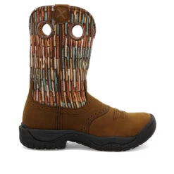 'Twisted X' Women's 9" All Around Work Soft Toe - Brown / Multi -Fashion Boots Store WAB0013.02 4800x4800 R 1024x1024@2x
