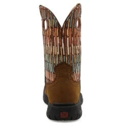 'Twisted X' Women's 9" All Around Work Soft Toe - Brown / Multi -Fashion Boots Store WAB0013.04 4800x4800 R 1024x1024@2x