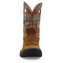 'Twisted X' Women's 9" All Around Work Soft Toe - Brown / Multi -Fashion Boots Store WAB0013.08 4800X4800 R 1024x1024@2x