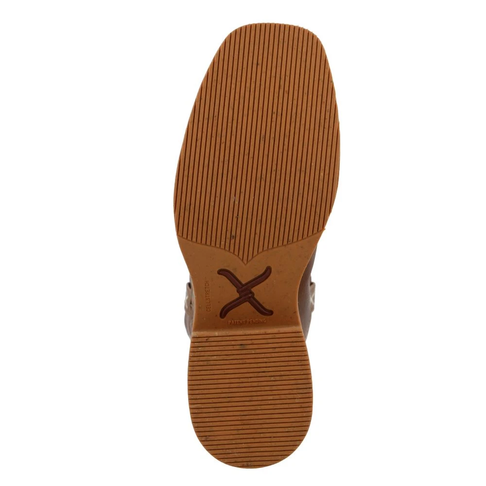 'Twisted X' Women's 11" Tech X Western Square Toe - Roasted Pecan 5 'Twisted X' Women's 11" Tech X Western Square Toe - Roasted Pecan - Image 3