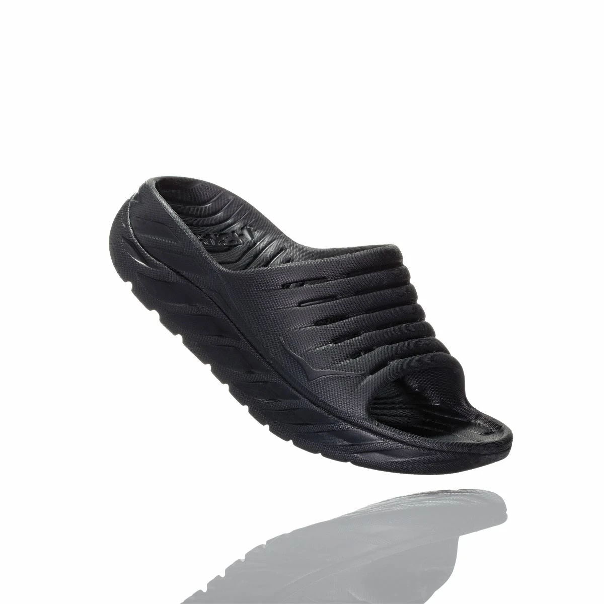'HOKA' Women's Ora Recovery Slide - Black/Black 3 'HOKA' Women's Ora Recovery Slide - Black/Black