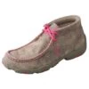 'Twisted X' Kids' Chukka Driving Moc - Dusty Tan / Neon Pink -Fashion Boots Store YDM0007 AG 2048x2048 d4f86eb3 f9b7 466c 9314 e4a20b8b7302 1024x1024@2x
