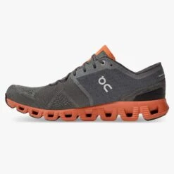 'On Running' Men's Cloud X - Rust / Rock 13 'On Running' Men's Cloud X - Rust / Rock -Fashion Boots Store cloud x 2 fw21 rust rock m g4 1024x1024@2x