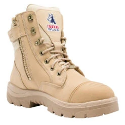 'Steel Blue' Men's 6" Southern Cross Zip Scuff EH Steel Toe - Sand (Wide) -Fashion Boots Store raiaq0vot2sp1syapvrt 74515 1024x1024@2x