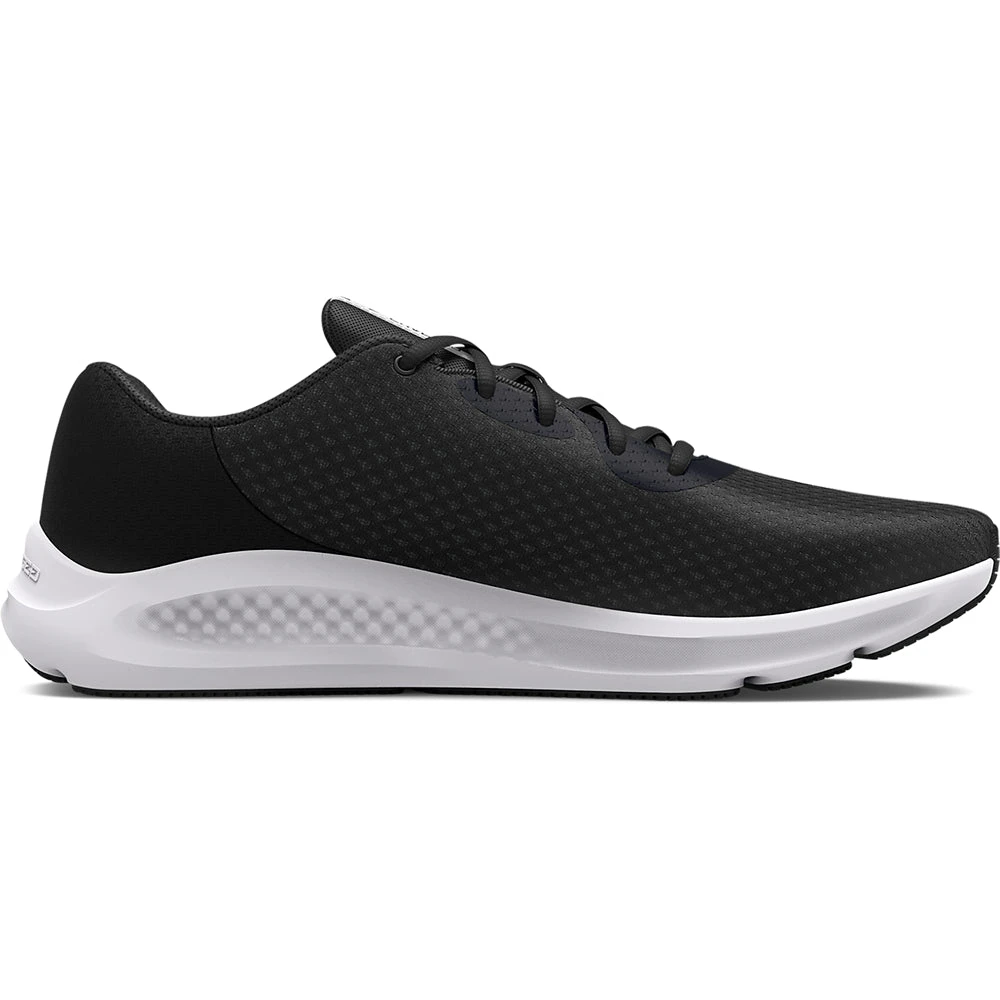 'Under Armour' Men's Charged Pursuit 3 - Black / White 7 'Under Armour' Men's Charged Pursuit 3 - Black / White - Image 5