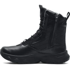 'Under Armour' Men's 8" Stellar G2 SR Side Zip Soft Toe - Black -Fashion Boots Store s7.3024949 001 A 1024x1024@2x